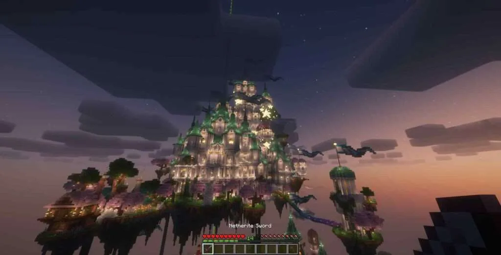 Amazing MC build in Furry Refuge server!