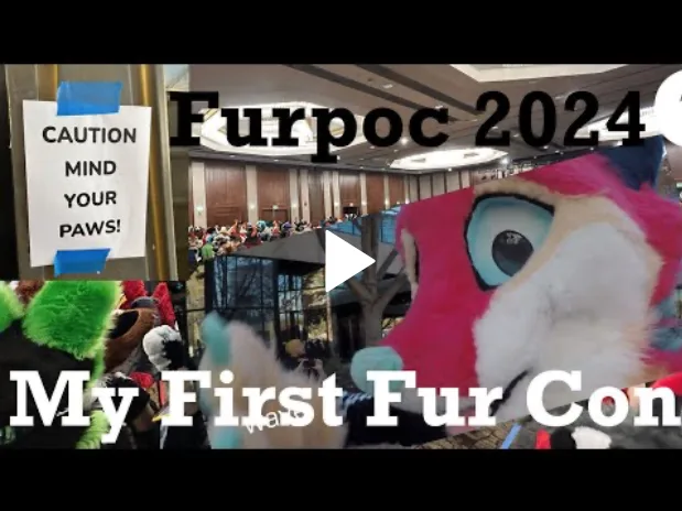 My First Furry Con!!! At Furpocalypse 2024!!