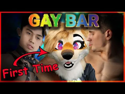 My STRANGE first FURRY Gay Bar Adventure