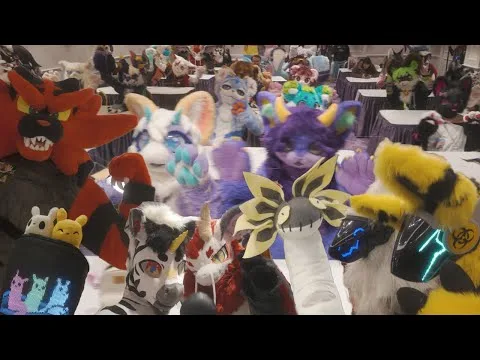 I visited Golden State Fur Con and all I got was this fursuit showcase