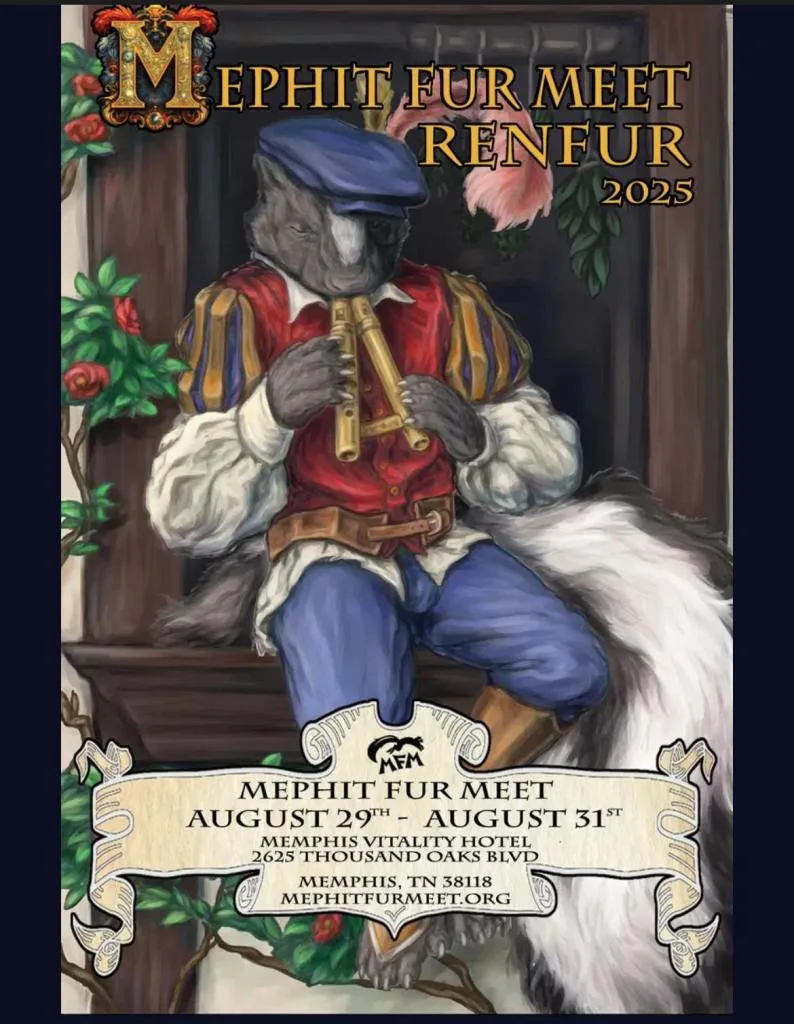Mephit Fur Meet 2025 Poster
