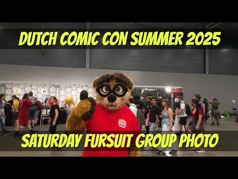 DutchComicCon Saturday June 21st 2025 Group Photo