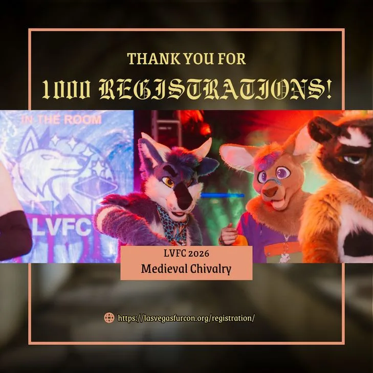 Las Vegas Fur Con Breaks 1,000 Registrations