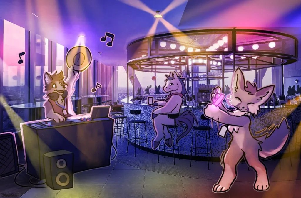 Furry Blacklight Seeks DJs